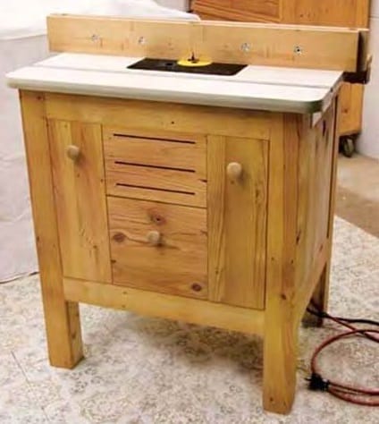 Deluxe DIY Router Table Plan