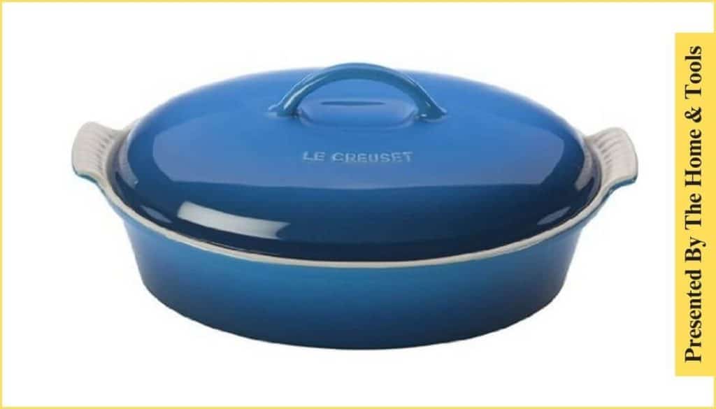 Le Creuset Stoneware Heritage Covered Oval Casserole